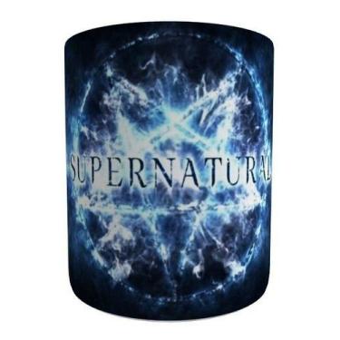 Imagem de Caneca Branca Supernatural Sobrenatural Irmãos Winchesters - Alabama S