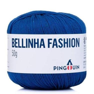 Imagem de Linha Bellinha Fashion Pingouin 50g, 9585 AZUL ROYAL REDE