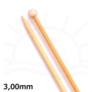 Imagem de Agulha para Tricô Bambu Tulip - 35cm, 3,0MM