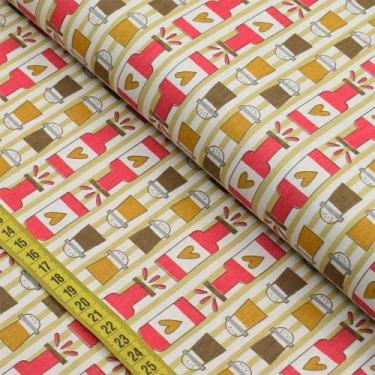 Imagem de Tecido Estampado para Patchwork - Temperando (0,50x1,40) - Fabricart