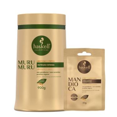 Imagem de Manteiga Hidratante Murumuru Haskell 900g +Dose Mandioca 40G