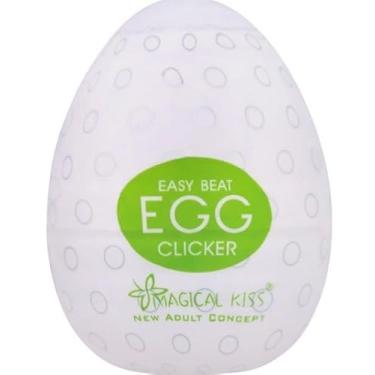 Imagem de Masturbador Masculino em Formato de Ovo - Egg Clicker Easy One Cap Magical Kiss - VERDE