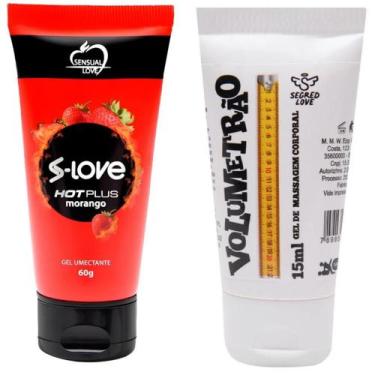 Imagem de Kit Volumetrão + S- Love Lubrificante - Sensual Love/// Segred Love