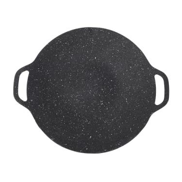 Imagem de Grelha para Churrasco, 11.4 Unidades, Liga de Alumínio, Alça Dupla, Grelha Redonda para Fogão Cassete, Acampamento Ao Ar Livre, Churrasco