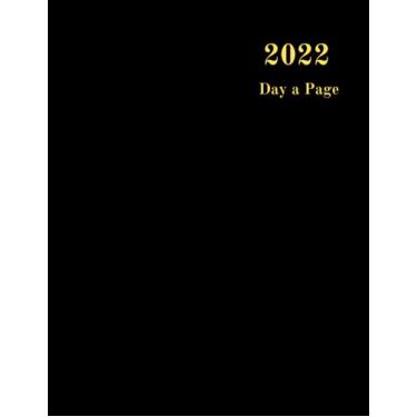 Imagem de 2022 Day a Page: A4 size planner/diary. 24HR format 6am to 9pm, priorities, to do list and notes. Perfect for the home, office or school.