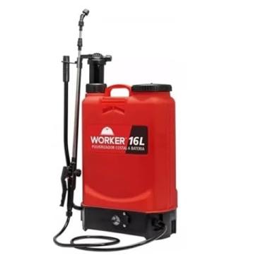 Imagem de Pulverizador 16L Costal 2 em 1 Manual/Bateria Bivolt Worker