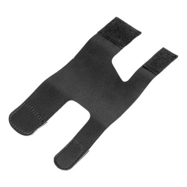 Imagem de Almencla Trompete envoltório válvulas de trompete envoltório instrumento musical portátil acessório conforto ajustável universal couro do plutônio trompete