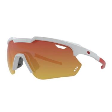 Imagem de Óculos de sol hb shield compact 2.0 perlead white red chrome