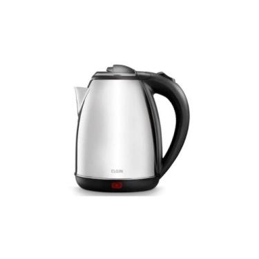 Imagem de Chaleira Elétrica Jarra Térmica Portátil inox 1.8l Elgin, 220V