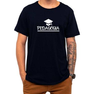 Imagem de Camiseta Faculdade Pedagogia Universidade Professor Algodão