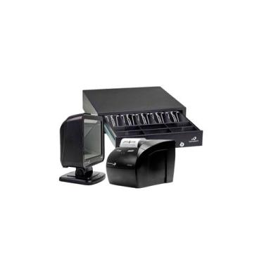 Imagem de Kit Elgin Impressora MP4200 HS + Gaveta GD56 + Leitor EL8600