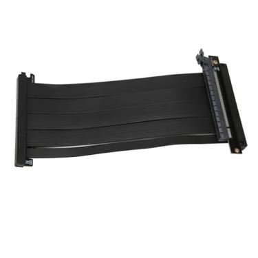 Imagem de Cabo adaptador de placa gráfica PCIE4.0 X16, cabo de extensão de placa gráfica bidirecional, cabo de extensão de placa gráfica de montagem vertical blindado de alta velocidade