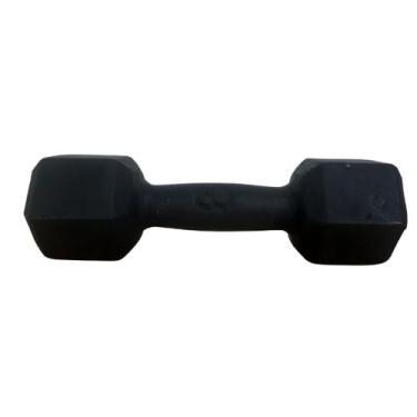 Imagem de Halter Sextavado Pintado 8kgs Musculação Academia Em Casa - 1 Fit