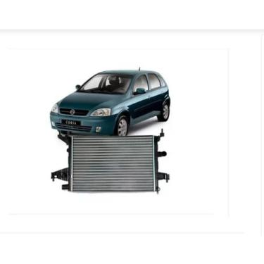 Imagem de Radiador Corsa 2003 ATÉ 2012 Montana 2003 ATÉ 2007 Sem Ar Manual - TYC