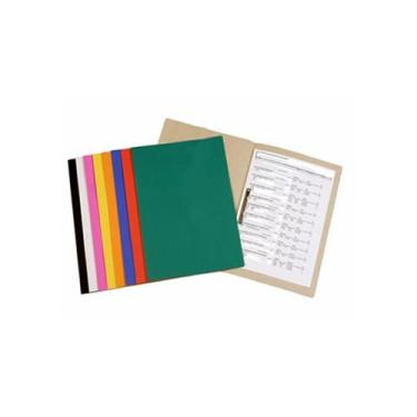 Imagem de Pasta Com Grampo Trilho Papelão Branca Polycart