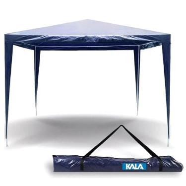 Imagem de Tenda gazebo 3x3m azul kala