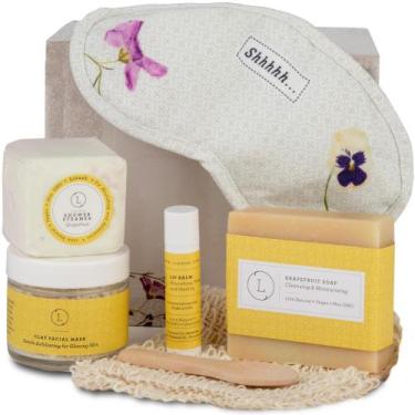 Imagem de Conjunto de presentes de spa Lizush Luxury Citrus Soap Clay Facial