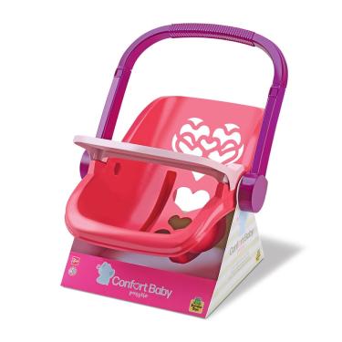 Imagem de Bebê Conforto Cadeira De Papinha Para Boneca Confort Baby - Samba Toys