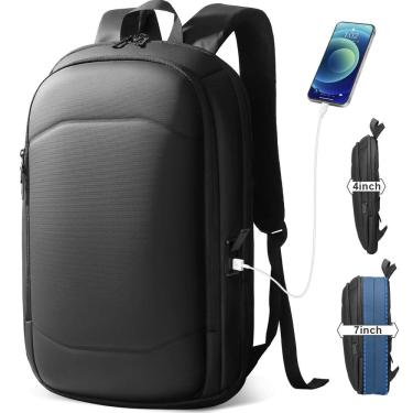 Imagem de Mochila para laptop hk Business para homens de 17 polegadas à prova d`água