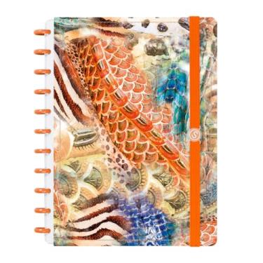 Imagem de Caderno Disco Inteligente G Animal Print Animalia África 80F