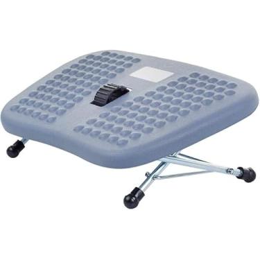 Imagem de Apoio Para Os Pés Ergonômico Com Regulagem De Altura E Inclinação Com Balanço