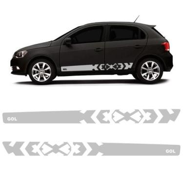Imagem de Kit Faixa Gol 2015/2022 Trend Adesivo Lateral Decorativo - SPORTINOX, 