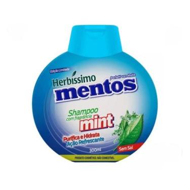 Imagem de Shampoo Herbissimo Mentos Mint 300ml, Branco, P