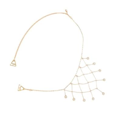 Imagem de PurpleYu Alças de sutiã de strass brilhantes com borlas ajustáveis e destacáveis para sutiãs e vestidos sem alças, One Size, Metal, strass