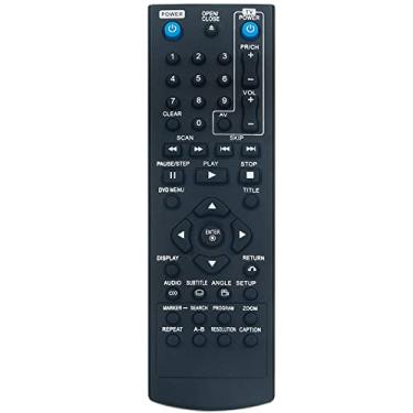 Imagem de COV33662806 DVD Player substituição controle remoto Commander adequado para LG DP132H DP132HE DVX691KH DV276-E2M DVX640H DVX690H DVX642H DVX641KH DVX697KH DVX276 DVX647KH X692H Leitor de DVD