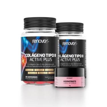 Imagem de 2 Potes Colágeno Tipo 2 Ossos E Articulações - Renova Be