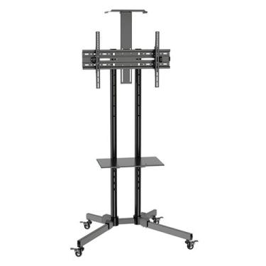 Imagem de Suporte Pedestal Tripe ELG A06V6 S de chão para TV 32 ate 75 Peso ate 