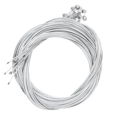 Imagem de Linha de Freio do Núcleo do Cabo Traseiro da Bicicleta Elétrica, 20pcs Metal 2,5m Comprimento de 1,6 Mm de Espessura de Ciclismo, Feito de Material de Metal de Alta Qualidade,