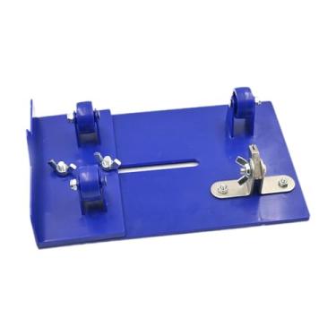 Imagem de rockible Cortador de garrafas de vidro de alta resistência, placa de PC ajustável, multifuncional, projetos DIY, ferramenta de corte para garrafas quadradas e, Azul