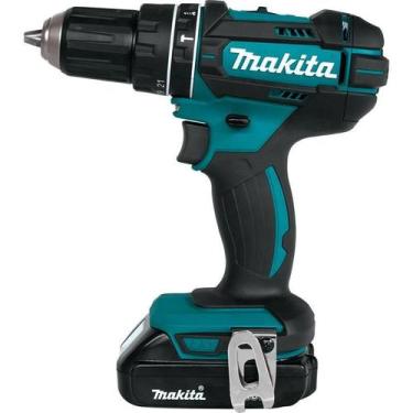 Imagem de Parafusadeira Furadeira de Impacto 18V Makita DHP482Y002, 18V