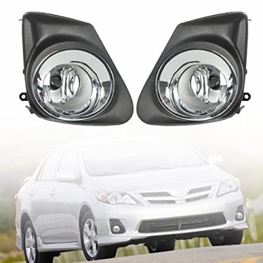 Imagem de SEBLAFF Kit de substituição para montagem de farol de neblina com lâmpadas para Corolla 2011-2013