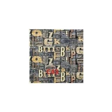 Imagem de Painel adesivo Decorativo 3D em Espuma, 70x77,Padrões diversos Vintage, Autocolante para Parede infantil kit com 10 peças - modelo Alphabeto