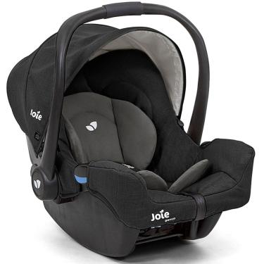 Imagem de Bebê Conforto Joie Gemm 0 a 13kg Preto Alça Ergonômica Almofada Redutora Capota Retrátil Removível Com Balanço Recém Nascido Capota UV50+
