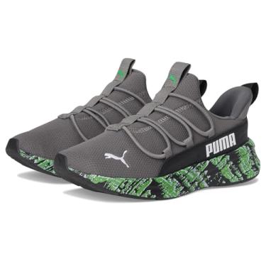 Imagem de PUMA Tênis infantil unissex Softride One4all sem cadarço, Cinza escuro-preto-andean Toucan Ss25, 21