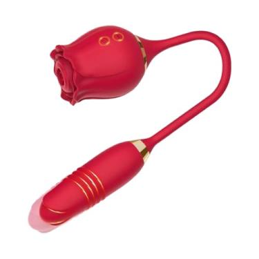 Imagem de Vibrador Feminino Rosa Sugador de Clitóris e Estimulador de Ponto G(Somente Rosa Sem Vai e Vem)