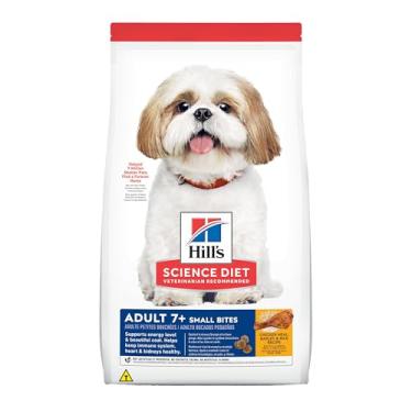 Imagem de Hill's Science Diet, Ração, Cães Idosos, 7+, Pedaços Pequenos, Frango, 2,26 kg