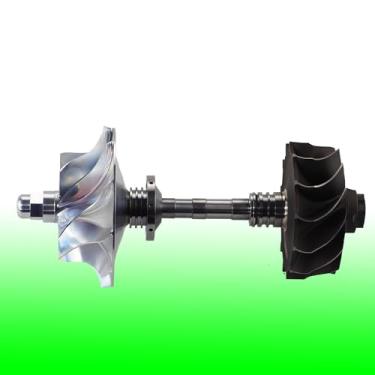Imagem de Haturbo 830724-5001 775806 Upgrade Turbo Billet Wheel Kit serve para Hino Truck 268 338 338T J08E 7.7L 17201-E0652 17201-E0654 GTB3576KLNRV Turbocompressor