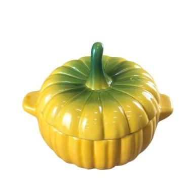 Imagem de Sopeira Moranga Em Cerâmica Tigela Grande Cumbuca - Paula Presentes