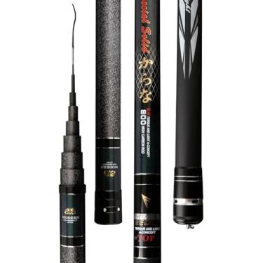 Imagem de Vara De Pesca De Carbono Vara De Pesca Telescópica 8m 9m 10m 11m 12m 13m 14m 15m 16m Long Rod Haste De Nidificação, 11m