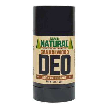 Imagem de Desodorante Sam's Natural Sandalwood 90ml sem alumínio vegano