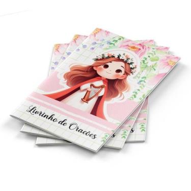 Imagem de 10 LIvrinhos Orações P/ Lembrancinha Menina mod.01 - Conceito Personal