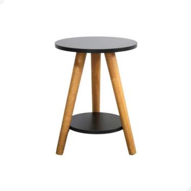 Imagem de Mesinha De Canto Lateral Pequena Decoração Pé Palito Retro - Beto Move