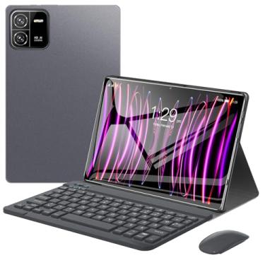 Imagem de Genérico PAD6-3A1, Tablet 10.1" Android 13, 12GB RAM + 512GB, Tela IPS FHD 1920x1200, Câmera 8MP + 16MP, WiFi 2.4G/5G, GPS, 8000mAh (Cinza)