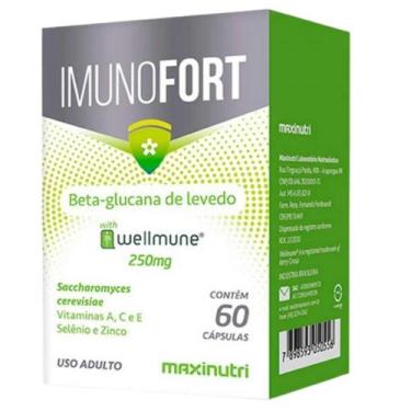 Imagem de Imunofort (Wellmune + Vitaminas A, C, E, Zinco e Selênio) 60 cápsulas 