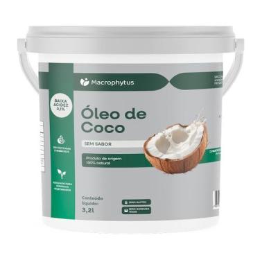 Imagem de Óleo de Coco Sem Sabor 3,2l - Macrophytus