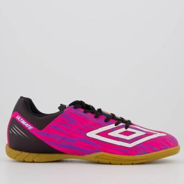 Imagem de Chuteira Umbro Ultimate Futsal Rosa 41
